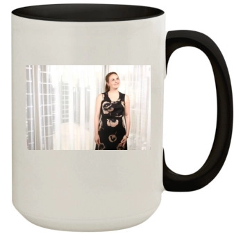 Alicia Silverstone 15oz Colored Inner & Handle Mug