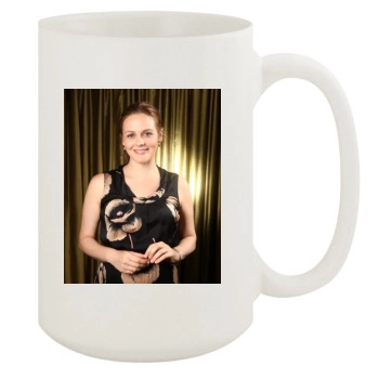 Alicia Silverstone 15oz White Mug