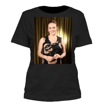 Alicia Silverstone Women's Cut T-Shirt