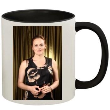 Alicia Silverstone 11oz Colored Inner & Handle Mug