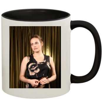 Alicia Silverstone 11oz Colored Inner & Handle Mug