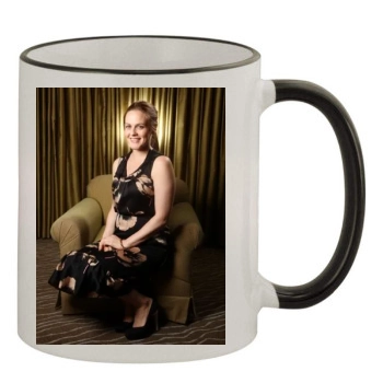 Alicia Silverstone 11oz Colored Rim & Handle Mug