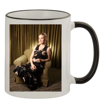 Alicia Silverstone 11oz Colored Rim & Handle Mug