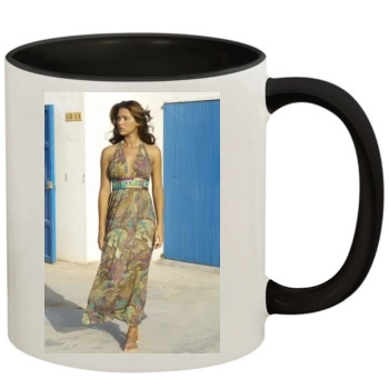 Alina Vacariu 11oz Colored Inner & Handle Mug