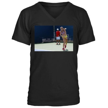 Alize Cornet Men's V-Neck T-Shirt