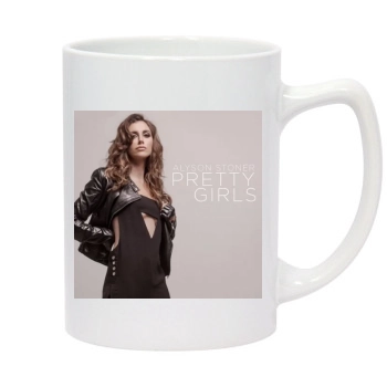 Alyson Stoner 14oz White Statesman Mug