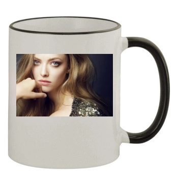 Amanda Seyfried 11oz Colored Rim & Handle Mug