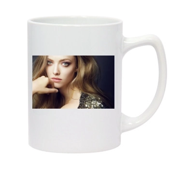 Amanda Seyfried 14oz White Statesman Mug