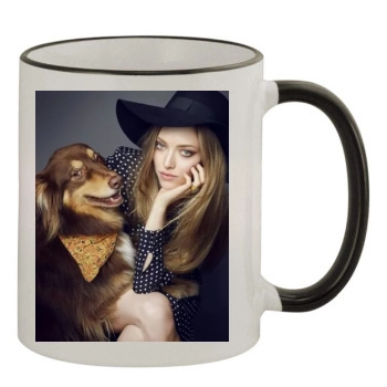 Amanda Seyfried 11oz Colored Rim & Handle Mug