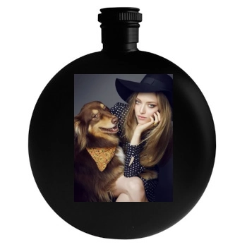 Amanda Seyfried Round Flask