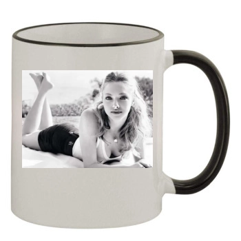 Amanda Seyfried 11oz Colored Rim & Handle Mug