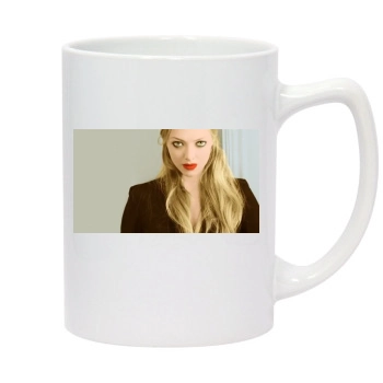 Amanda Seyfried 14oz White Statesman Mug