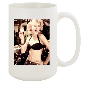 Amber Heard 15oz White Mug