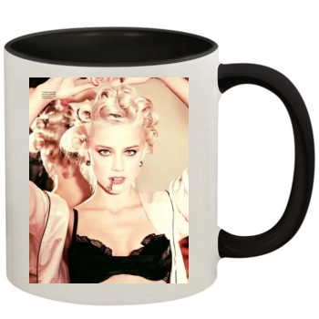 Amber Heard 11oz Colored Inner & Handle Mug