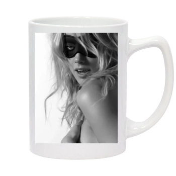 Amber Heard 14oz White Statesman Mug