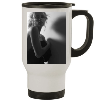 Amber Heard Stainless Steel Travel Mug