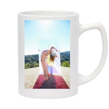 Amber Heard 14oz White Statesman Mug