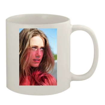 Amber Heard 11oz White Mug