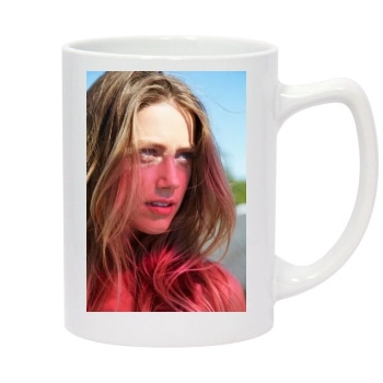 Amber Heard 14oz White Statesman Mug