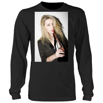 Amber Heard Men's Heavy Long Sleeve TShirt