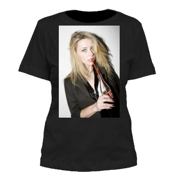 Amber Heard Women's Cut T-Shirt