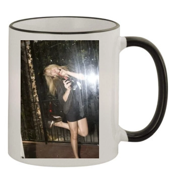 Amber Heard 11oz Colored Rim & Handle Mug