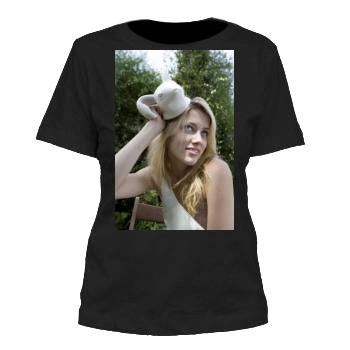 Amber Heard Women's Cut T-Shirt