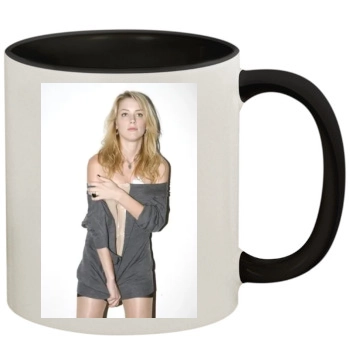 Amber Heard 11oz Colored Inner & Handle Mug