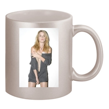 Amber Heard 11oz Metallic Silver Mug