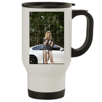 Amber Heard Stainless Steel Travel Mug