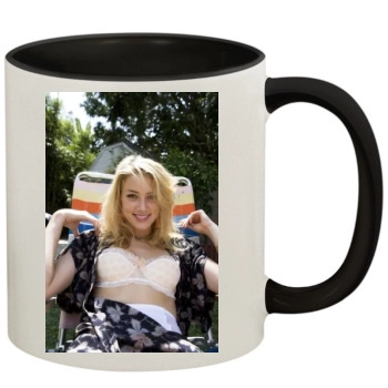 Amber Heard 11oz Colored Inner & Handle Mug