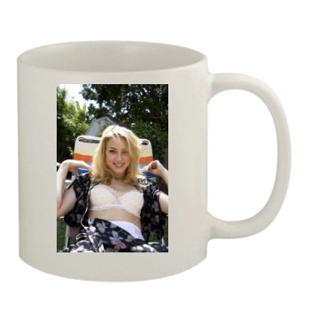 Amber Heard 11oz White Mug