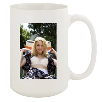 Amber Heard 15oz White Mug