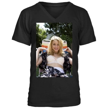 Amber Heard Men's V-Neck T-Shirt