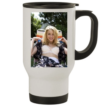 Amber Heard Stainless Steel Travel Mug