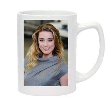 Amber Heard 14oz White Statesman Mug