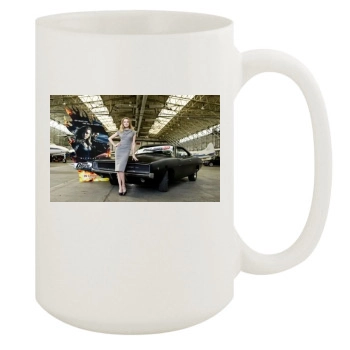 Amber Heard 15oz White Mug