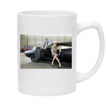 Amber Heard 14oz White Statesman Mug