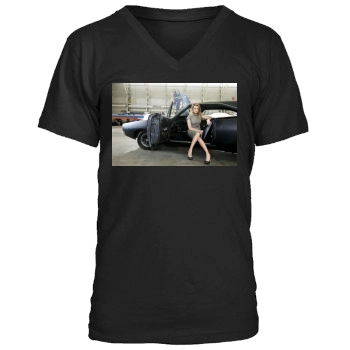 Amber Heard Men's V-Neck T-Shirt