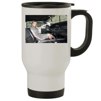 Amber Heard Stainless Steel Travel Mug