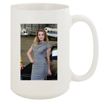 Amber Heard 15oz White Mug