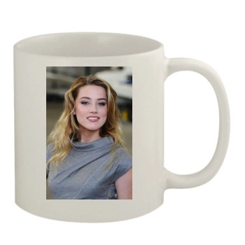 Amber Heard 11oz White Mug