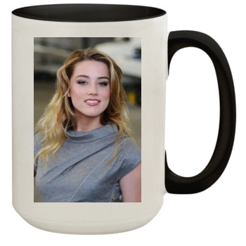 Amber Heard 15oz Colored Inner & Handle Mug