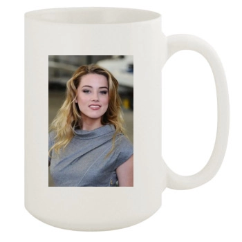 Amber Heard 15oz White Mug