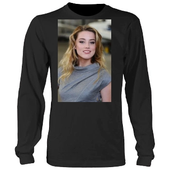 Amber Heard Men's Heavy Long Sleeve TShirt