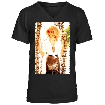 Amber Heard Men's V-Neck T-Shirt