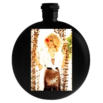 Amber Heard Round Flask