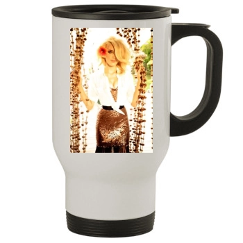 Amber Heard Stainless Steel Travel Mug