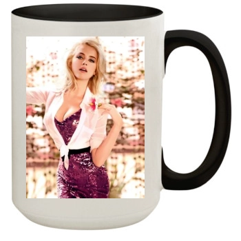 Amber Heard 15oz Colored Inner & Handle Mug