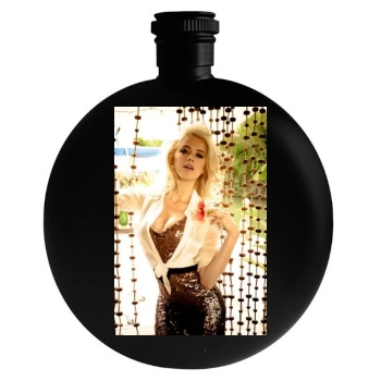 Amber Heard Round Flask